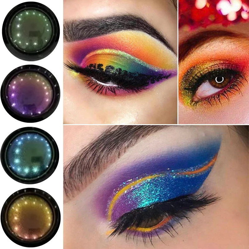High Pigment Single Duochrome Multichrome Makeup Chameleon Eyeshadow