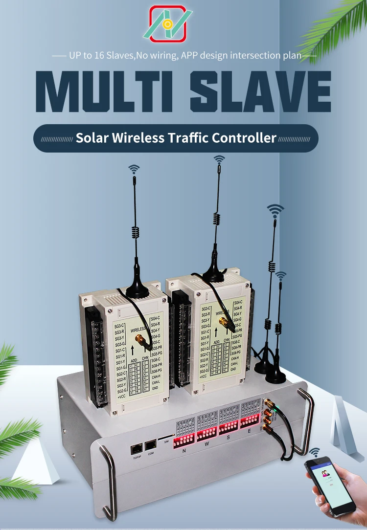 Smart traffic light controller system for sale solar wireless vehicle traffic light system