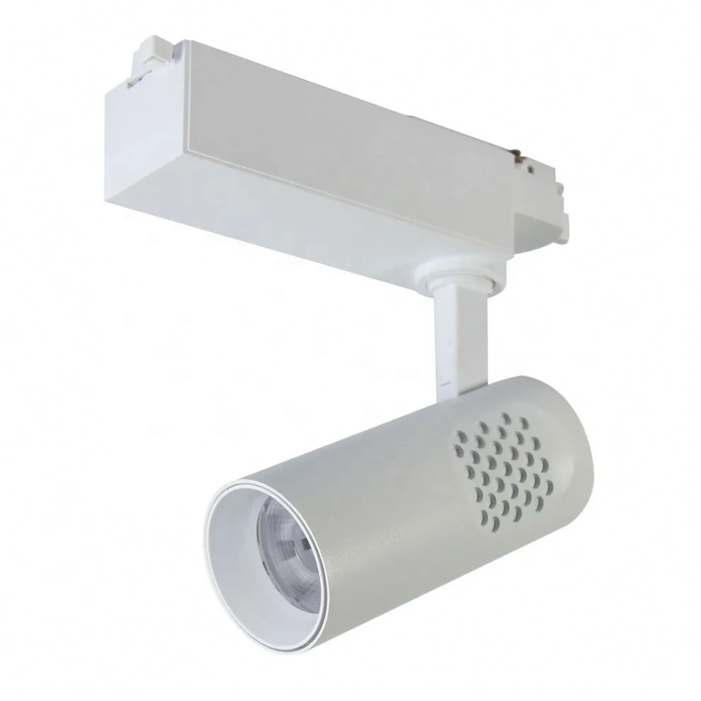 Fashionable Clothing Stores Gallery Spotlight Magnetic Rail Installation 12W LED Track Light