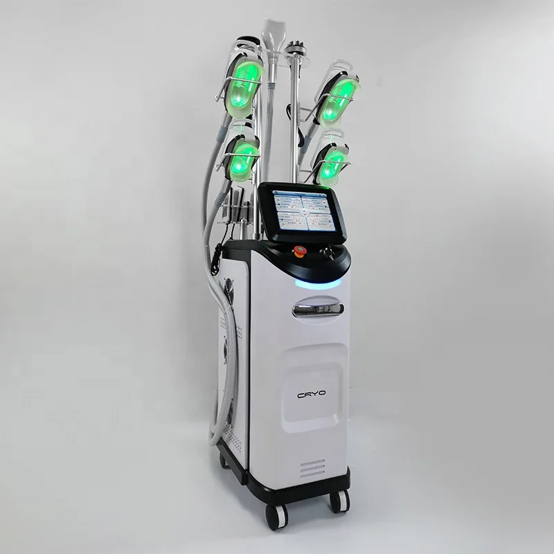Criolipolisis Cool Tech Cryolipolysie 4 Cryo Handles Cryotherapy Body Shaping 40K Cavitation Slimming Machine