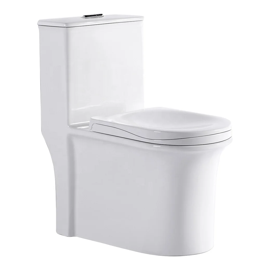 China in chaozou easy to clean and lower price one piece toilet of new hot sales