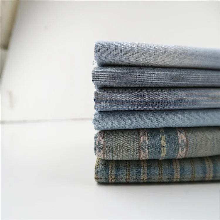 Hot Selling DIY Handmade Blue  Printed Patchwork Fabric 100% Cotton For Home Textile