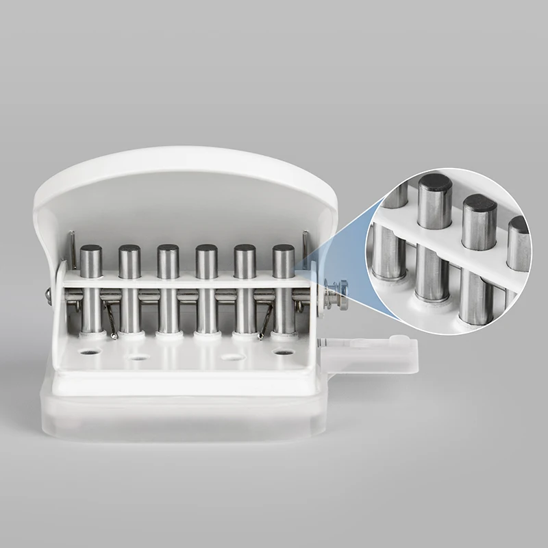 2023 Years Factory New Metal 6 Holes Punch Portable Handheld Six Holes Puncher, Daily Paper Puncher for A4/A5/B5 Size