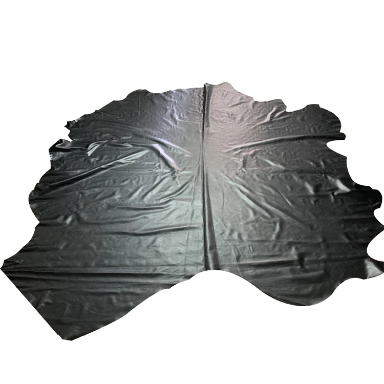 Fashion garment cow grain upholstery leather for rompers formal dress tails frock  three-quarter coat dust coat