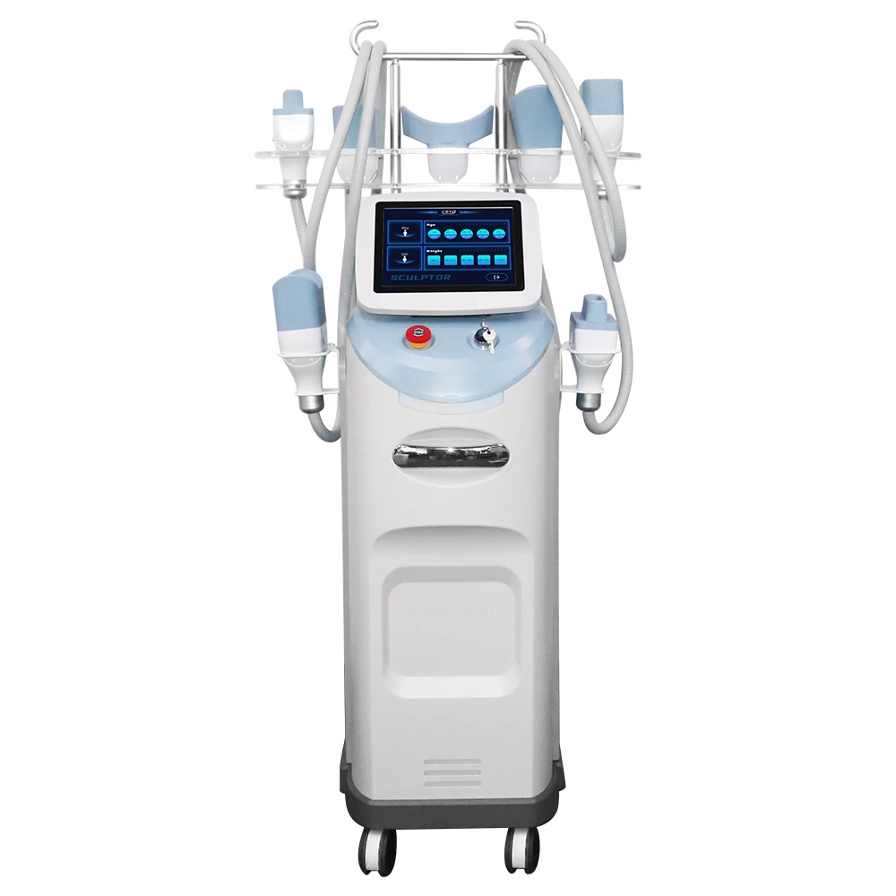 Fat Removal 360 Degree Cryo 5 Handles Cryolipolysis Machine / 360 Cryolipolysis Slimming Machine