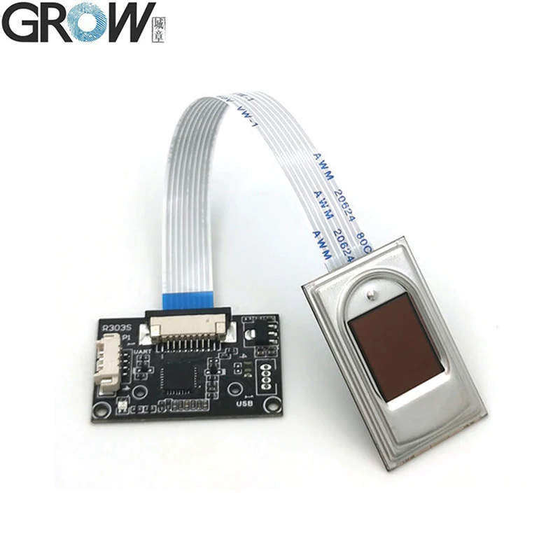 GROW R306 DC4.2-6V High Quality Biometric Fingerprint Sensor Scanner USB UART Interface