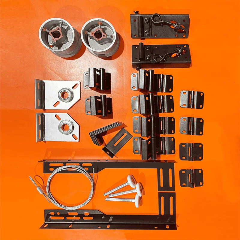JST Automatic Cheap Prices Flush Beadline Panel Electric Roll Up Black Color Farmhouse Garage Doors