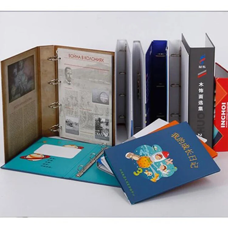 Customize A3 A4 12 13 24 36 48 Expanding Lever Arch File Hard Cover Clip File Folder Business Document Portfolio Bag