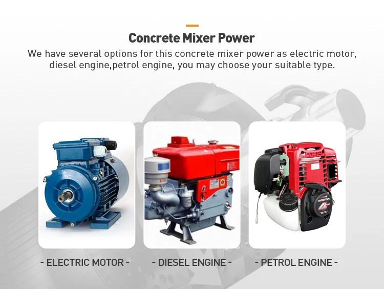 NEW Brand Quality betoniere a moteur diesel JQ 450L mobile concrete mixer 6m3 concrete mixer truck mini mezclador de hormigon