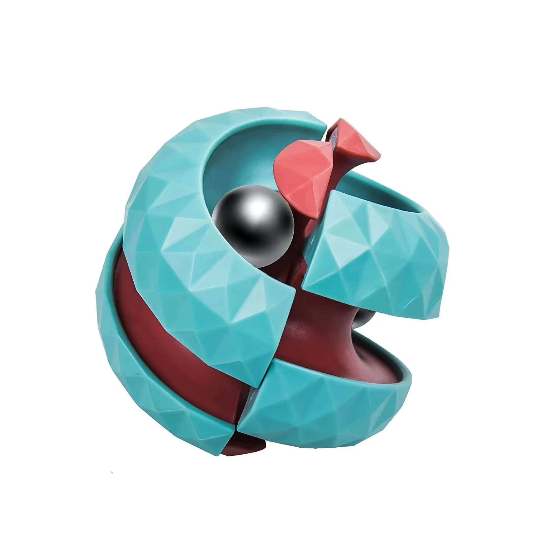 Track Pinball Finger Spinner Orbit Ball Toy Rotating Ball Track Fidget Top Spinning Toy Novelty Beads Track Sensory Toys