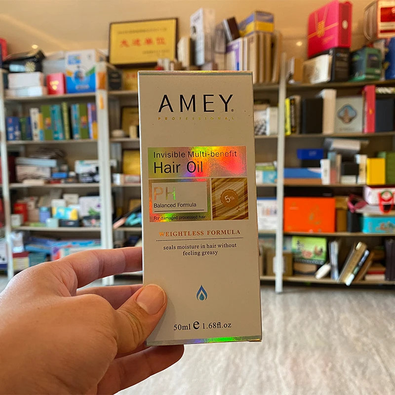 GMI Bulk Essence Skin Care Lotion Paper Box Thickened White Card Cosmetic Packaging with UV Coating Vanishing Printing Handling