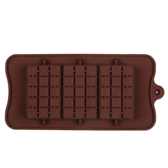 Homemade Silicone Poly Carbonate Chocolate Bar Mold Selicon Chocolate Soap Candy Molds Wax Melt Mould Silicone Mold