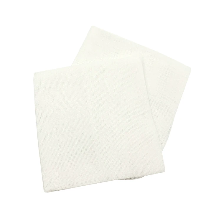 Factory sale reliable reputation medical gauze pad 100% cotton gauze swab