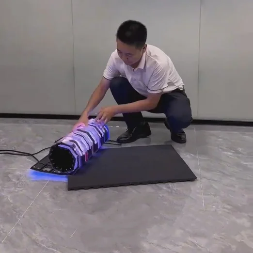 Indoor Ultra-Thin Portable Flexible Led Magnetic Wall Mounted Led Display With Case Led Roller Shutter Screen