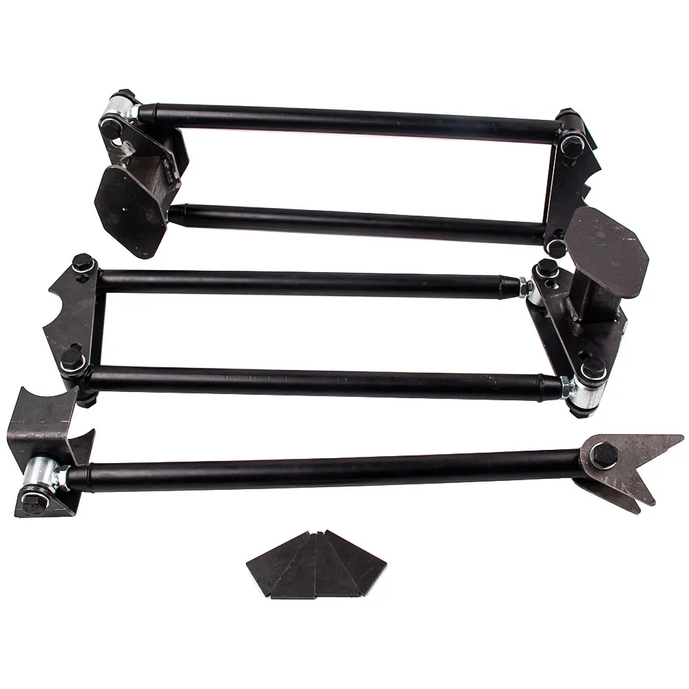 MaXpeedingrods Universal Weld-On Parallel 4 Link Suspension Kit For Rod Rat Truck Car Air Ride Truck Classic