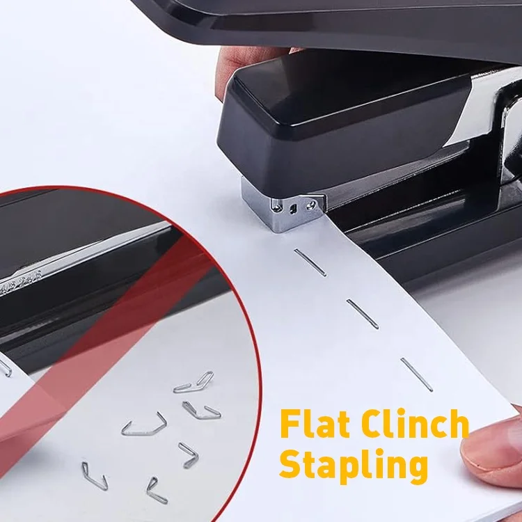 Foska Fast Shipping High Quality Cheap Metal School Stationery Silver Tech Normal Binder Staples 26/6 for Paper Binding