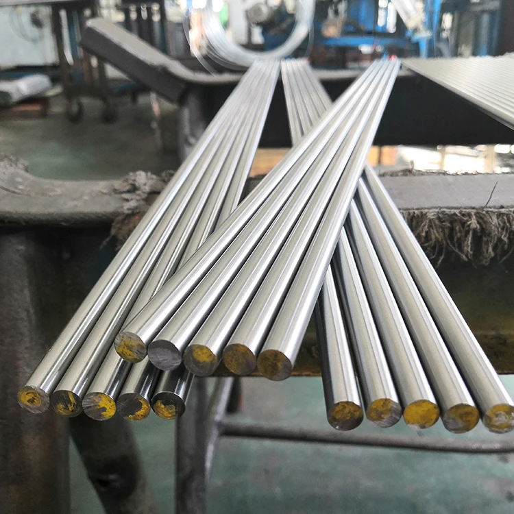 Серебристая Стальная Круглая штанга DIN 115CrV 3/1.2210