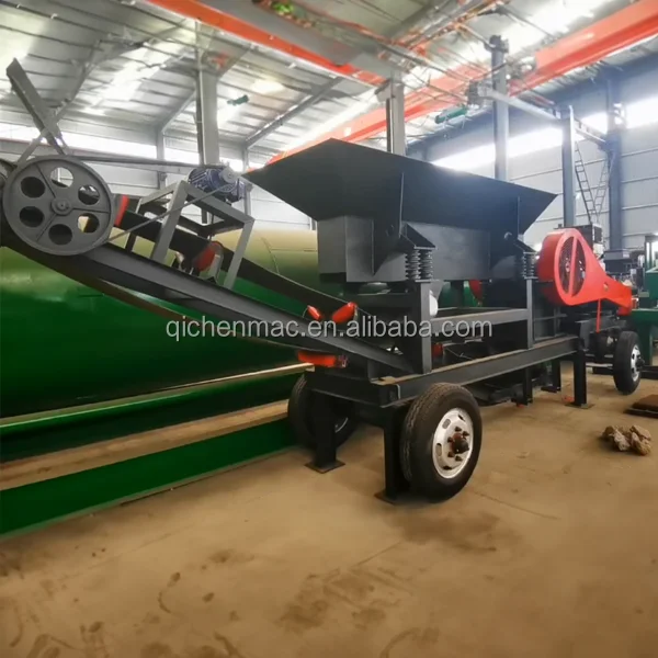 Fully automatic Quarry Gravel Limestone pe 600x900 jaw crusher mobile crusher plant For Sale