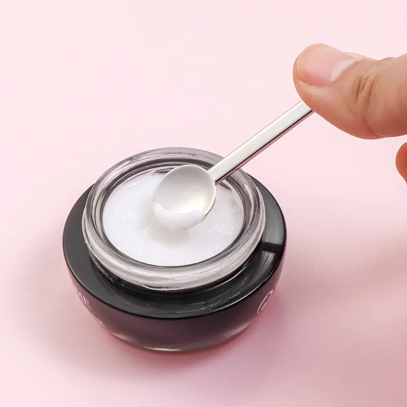 Private Label Round Head Mask Cosmetic Spoon Eye Cream Spatula Mini Makeup Face Cream Cosmetic Spatula