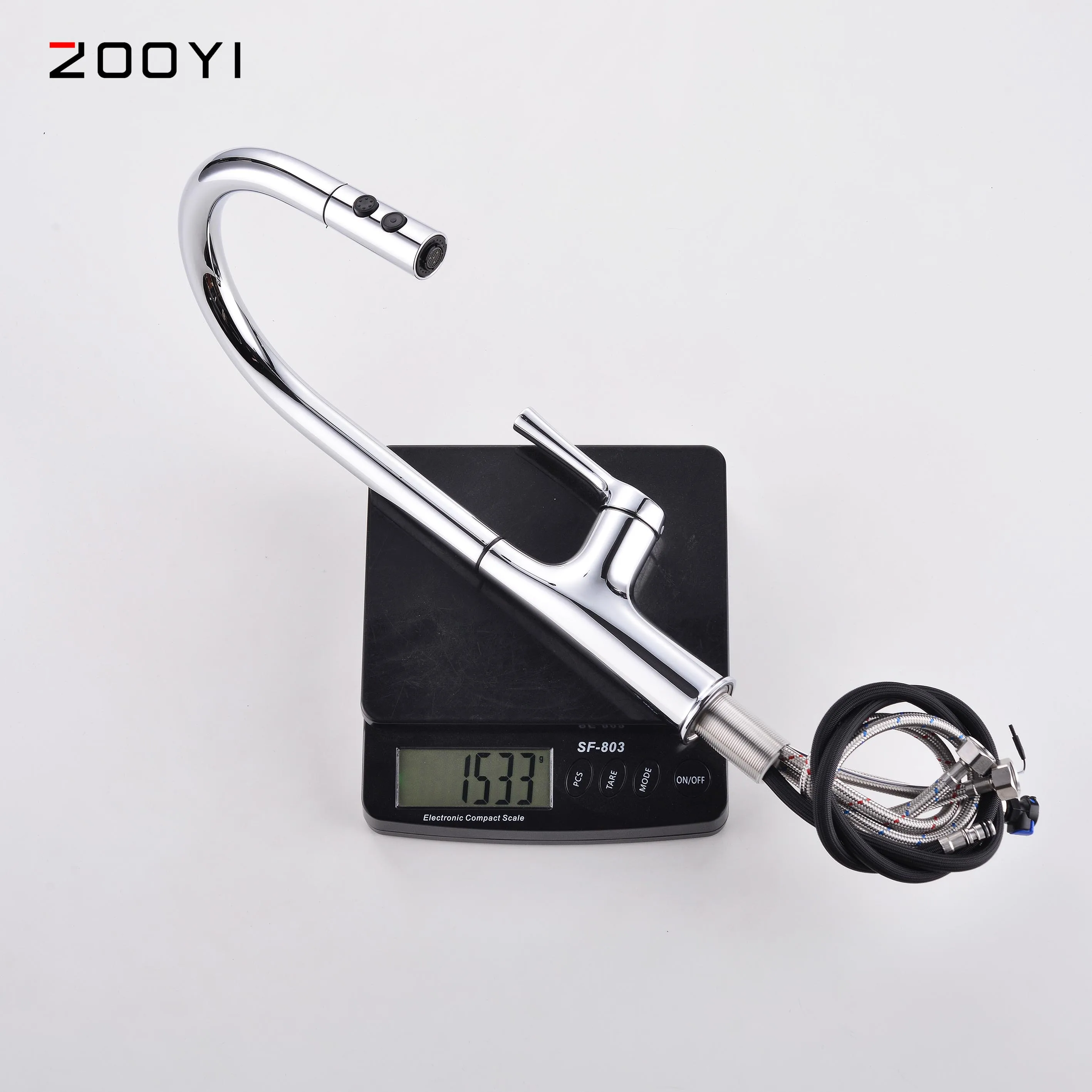 High quality flexible Pre-rinse touch hot and cold water kitchen faucet