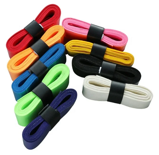 Hot Sell Anti-slip Soft Feeling PU Absorbent Square Grip Tennis Racket Overgrips
