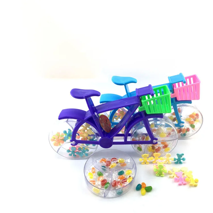 Yummeet china sweet plastic bike shaped candy toys  kids