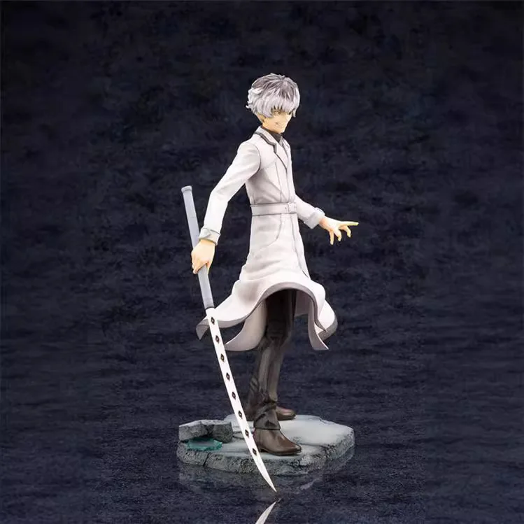 Animation Surrounding Jinmukan Sasaki Fei Shi White Standing Posture Scene Model Ornaments Boxed Hand-held