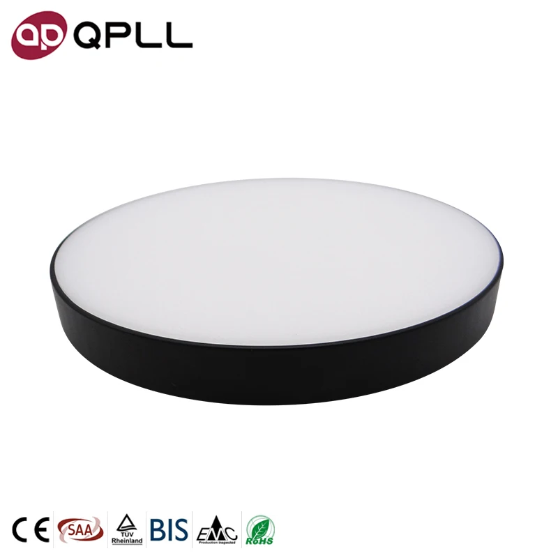 Farmeless Design Ceiling-Mounted Lamp Circle Black 18w LED Ceiling Light For Living Room