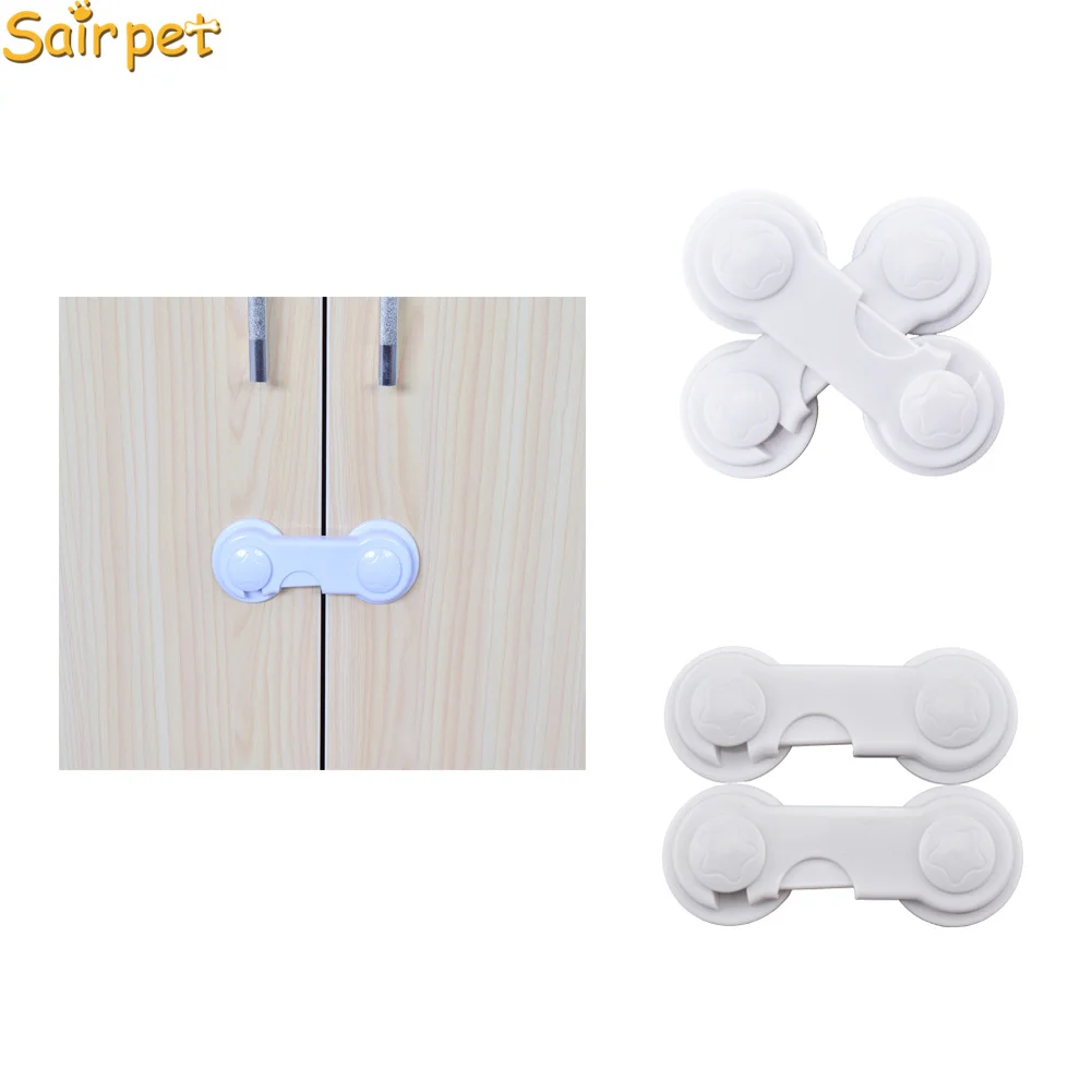 Wholesale Adhesive Cabinet Fridge Drawer Lock Children Security Products Baby Safety Lock