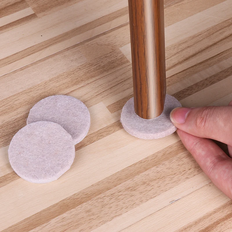 Self-adhesive anti-slip shock-absorbing foam pad grid square round table foot pad sealing washer