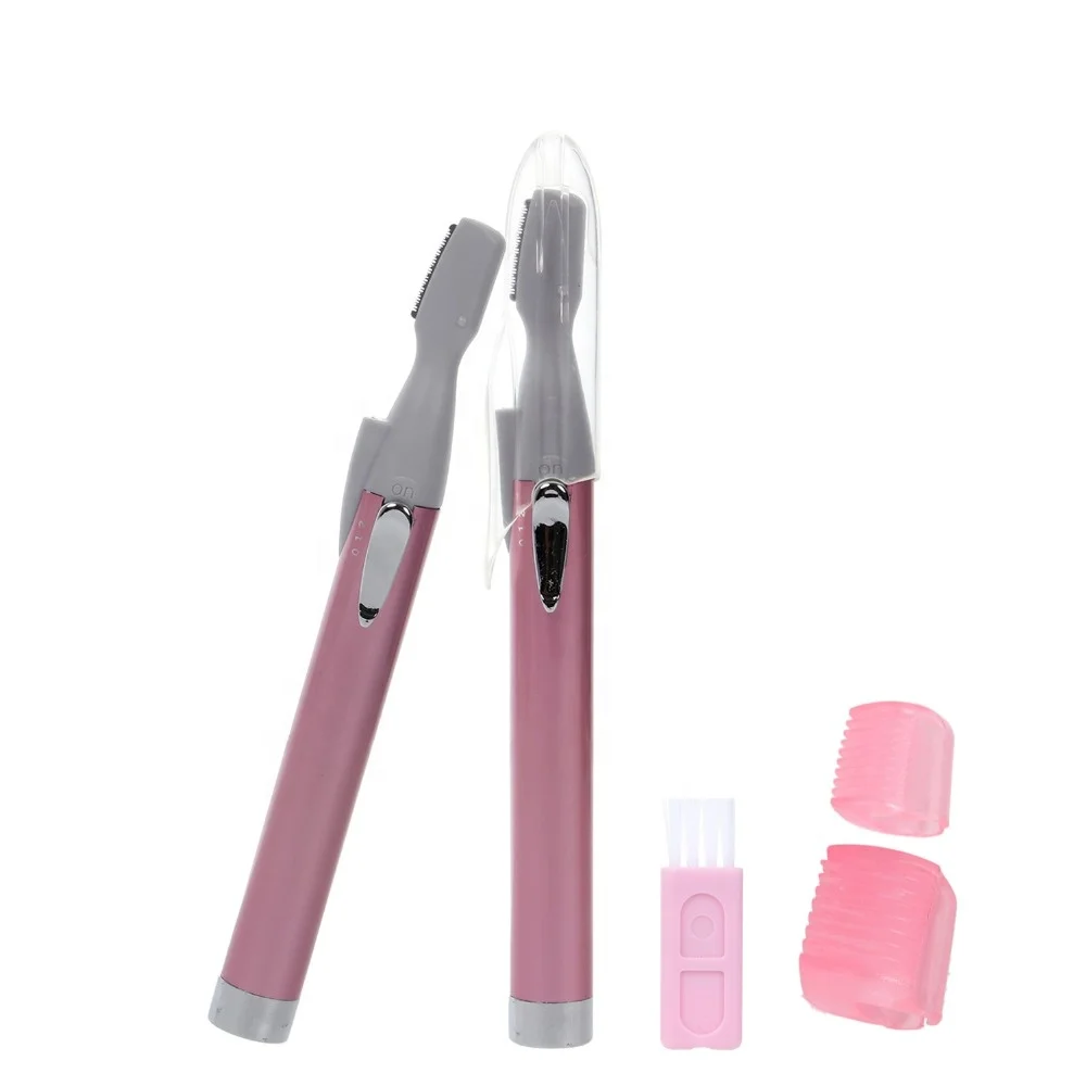 CNAIER AE-816A Battery operated electrical LED lamped lady shaver hair trimmer