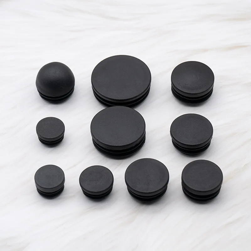 cheap price round plastic snap panel cover blanking pipe plugs tube end cap hole plug Round Plastic Pipe Plug