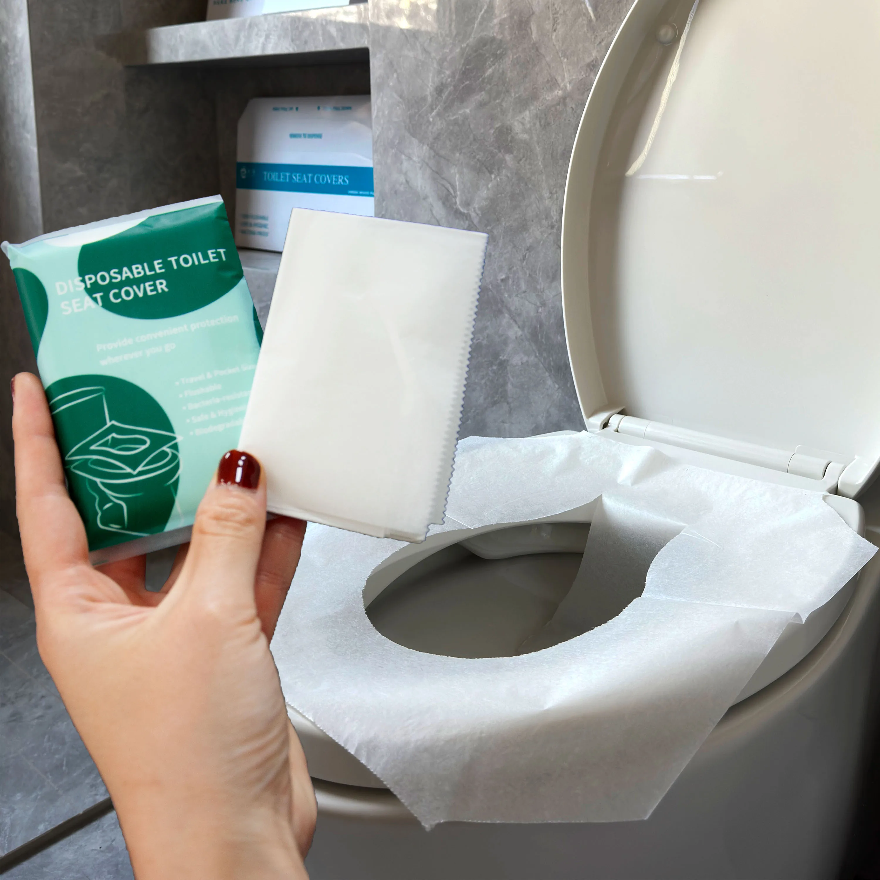 disposable toilet paper seat cover toilet seat cover disposable disposable& flushablepaper toilet seat cover