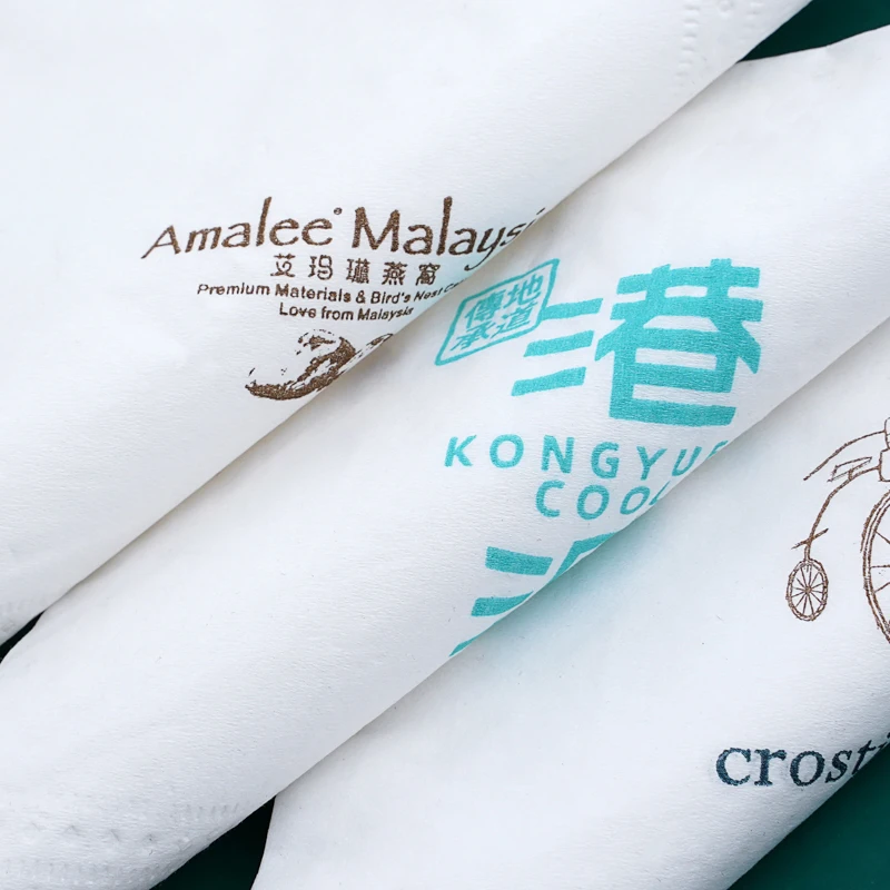 Custom Tissue Paper Logo Paper Napkins Disposable Restaurant Kitchen Dinner Specialty Design Table Napkin