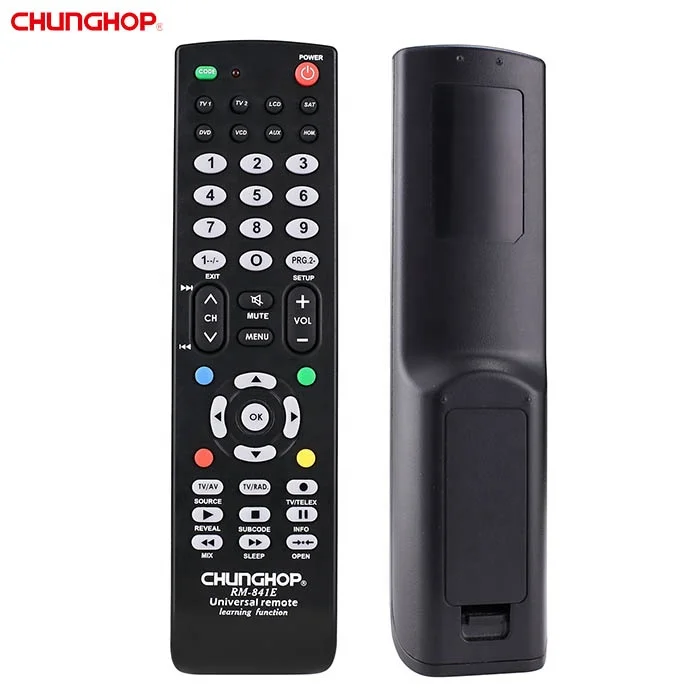 Chunghop RM-841 remote controls  8 in 1 universal remote control for Sony Sanyo Toshiba Samsung Hitachi