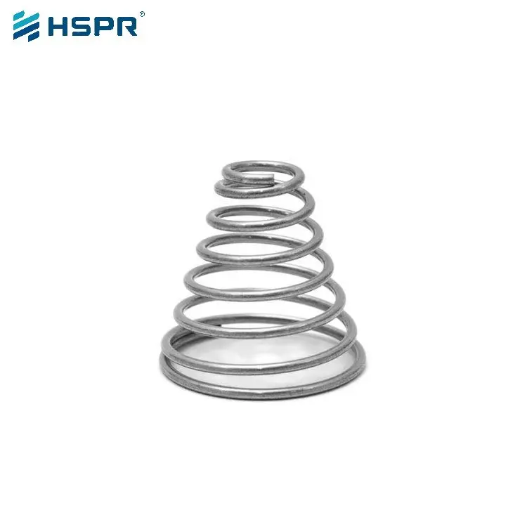Customized Wholesale Clock Spring  SUS304/301 Tower  Shape Small Conical Spring