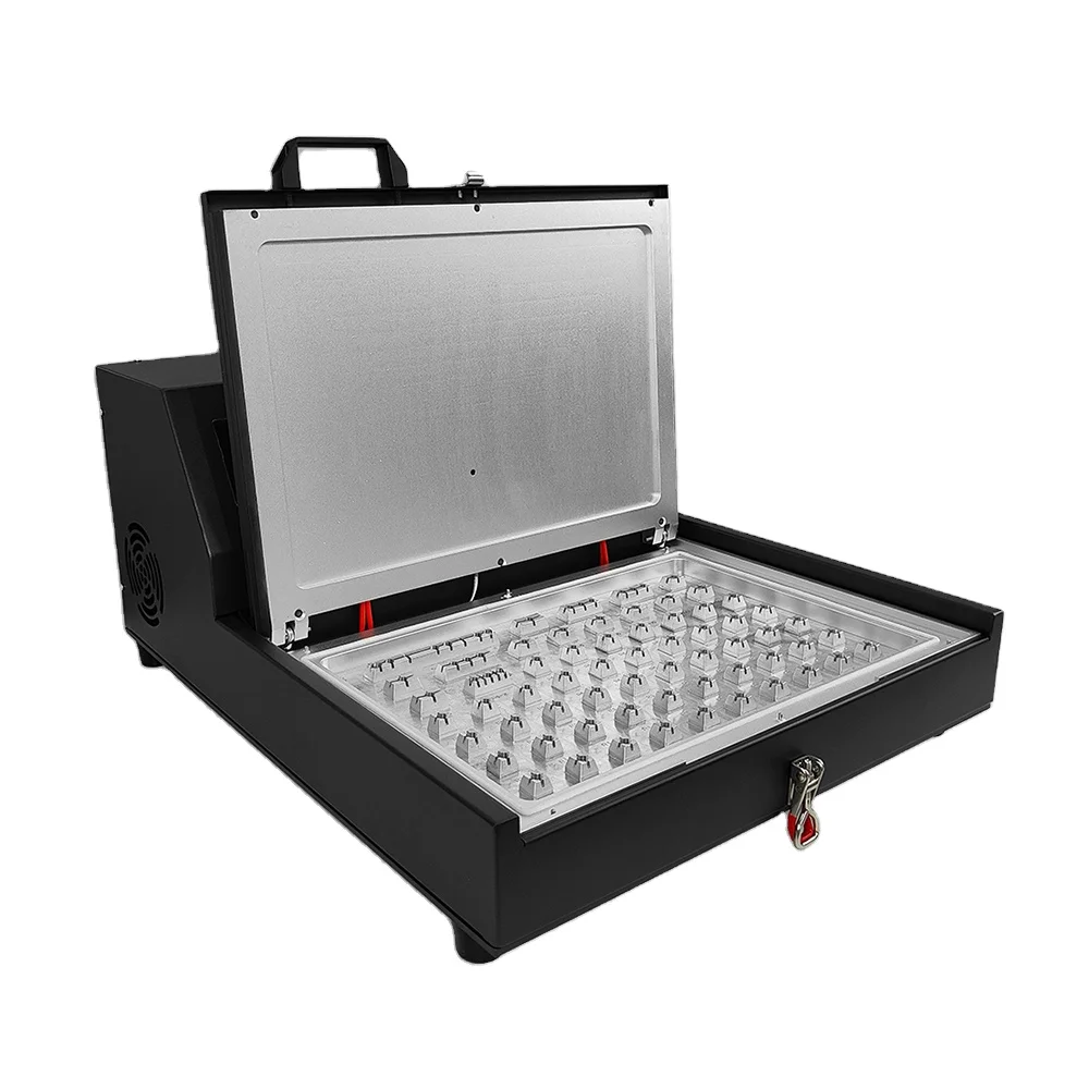 Суббанк PBT Keycaps краситель сублимированная машина с 108 клавишами форма для A3 пленочный Печатный колпачок изготовления 3D термоусадочной вакуумной машины