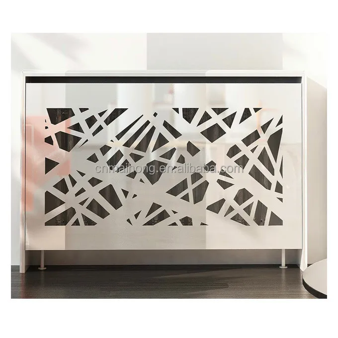Modern Design Laser Cut Outdoor Air Conditioner Cover in Aluminum
