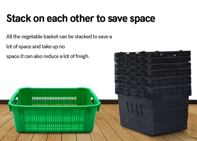 Supplier Colorful Plastic Market Small Shopping Basket Fruit Basket  China Multifunction Storage Baskets Plastic Tunrover Box