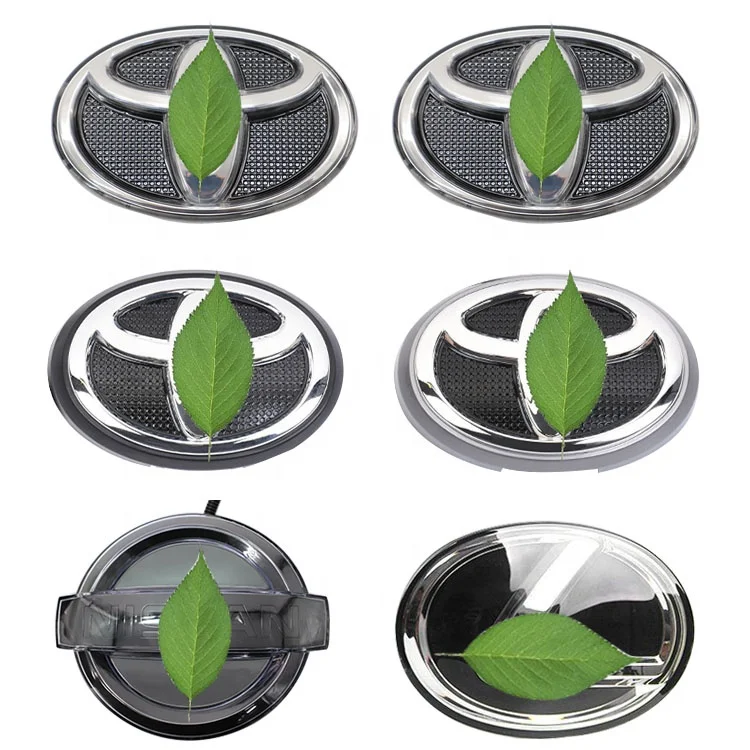 auto Front Grille Decoration Emblem  Led Logo 5D LED Light car led logo emblem badge light for Prado