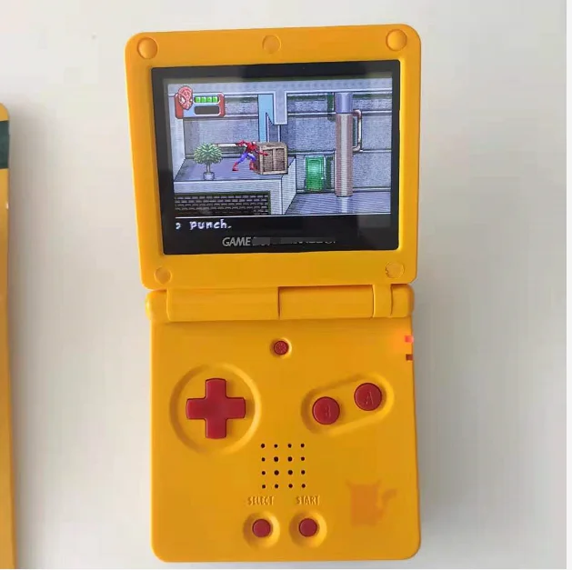  Классическая портативная консоль с подсветкой Pikachu GBAsp особая игровая для GBA sp Game