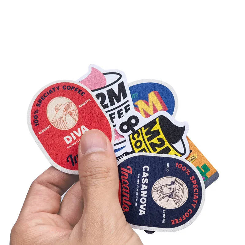 Waterproof Cartoon Sticker Packs in OPP Bag for Promotion Use Die Cut PVC Vinyl Custom Sticker Packs