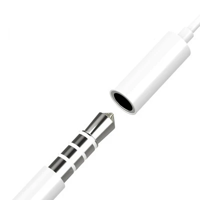  Адаптер для наушников iPhone Lightning на 3 5 мм IOS адаптер 7 6 8 11 12