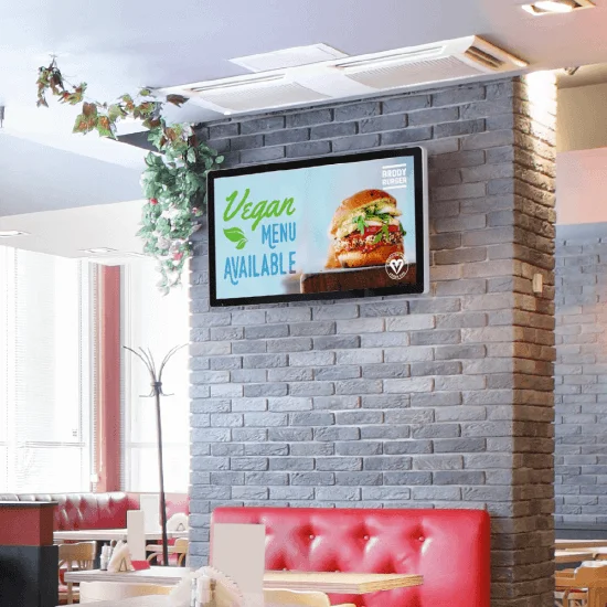 18.5//32/43/49/55/65 inch Indoor TV LCD Advertising Display 2k 4k FHD Wall-mount Touch Screen Monitor LCD Digital display Signag