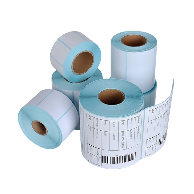 Wholesale adhesive shipping label hangzhou self-adhesive roll adhesive paper for label