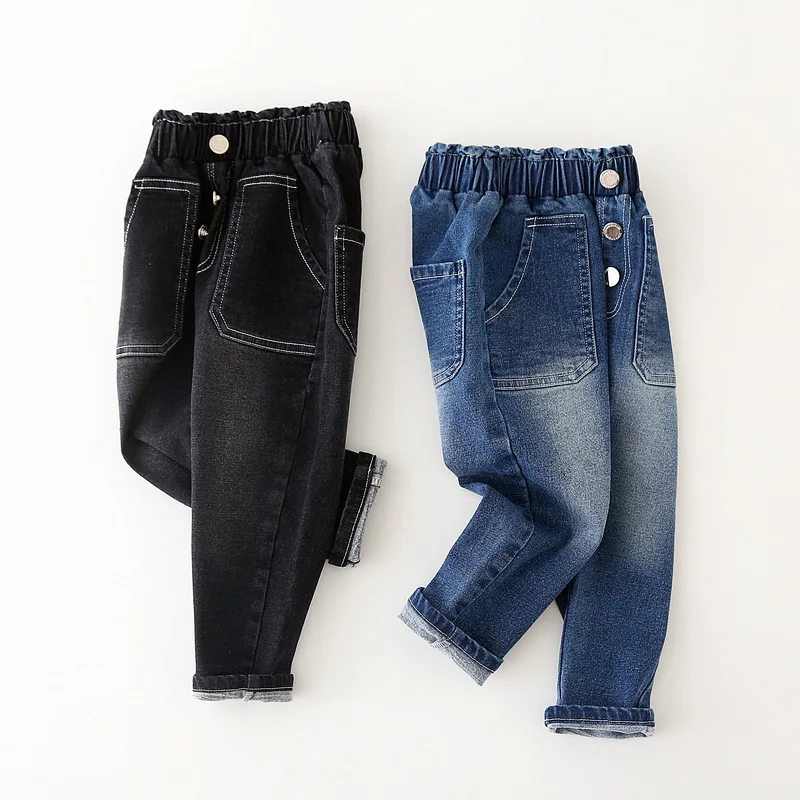
China Supplier Baby Clothes High Quality Jeans Pants Brands For Boy Asian Kids Clothing Wholesale 