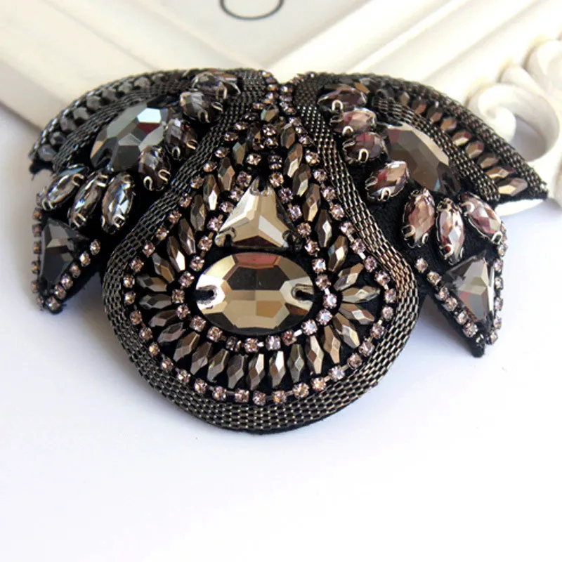 Новое поступление бахрома плечо Блеск Кристалл погоны плеча доски знак