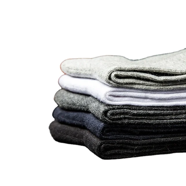 Оптовая продажа, чистый цвет, удобные дышащие повседневные мужские деловые носки под платье с логотипом на заказ