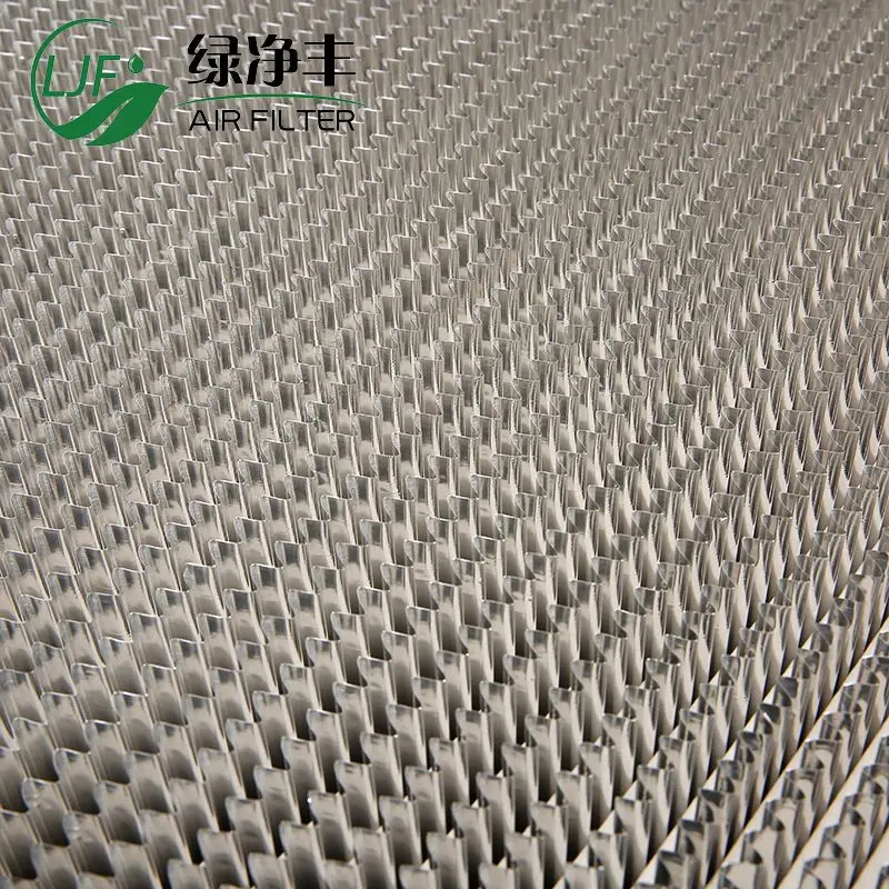 Mini Pleat HEPA Filter for AHU System H13/H14 ULPA filter
