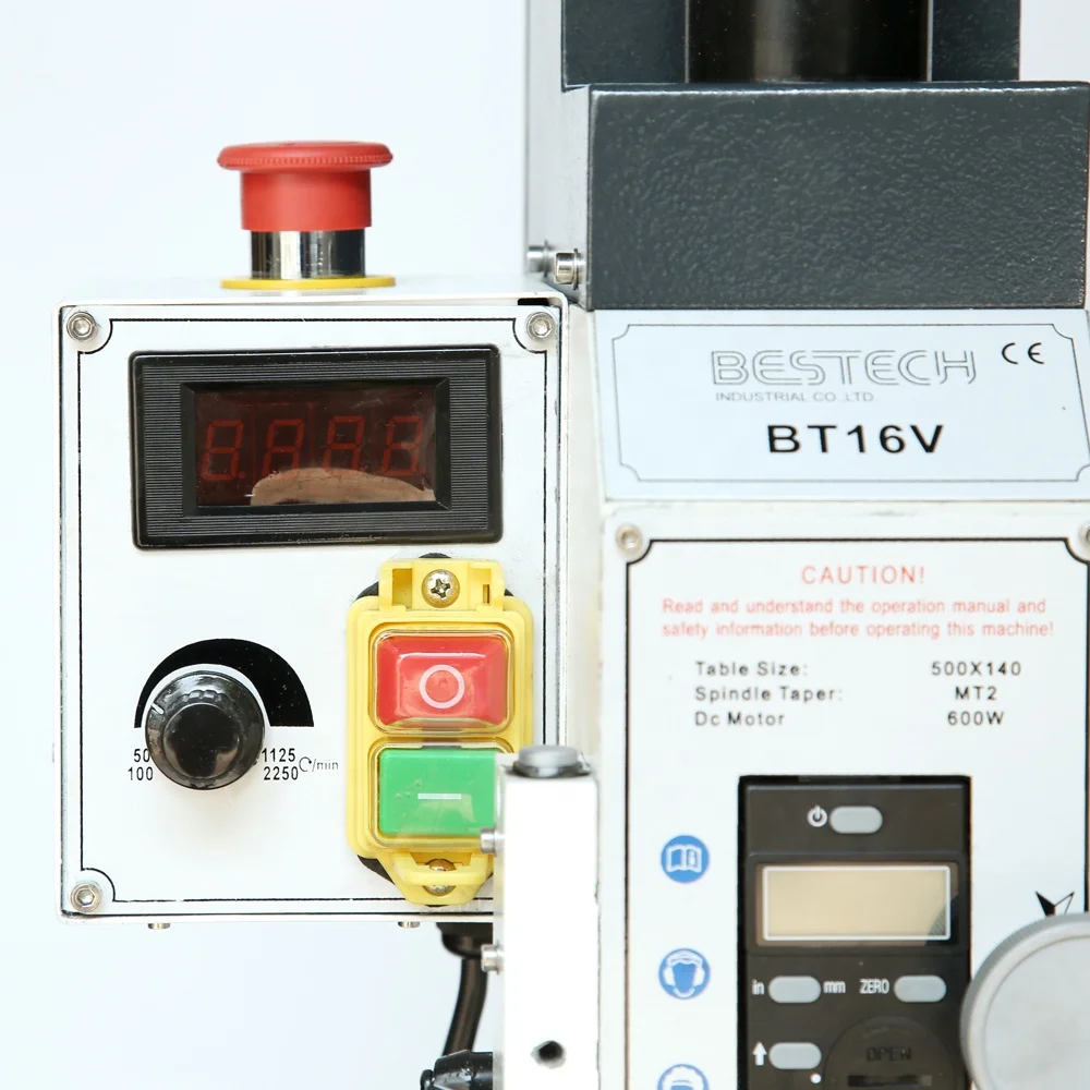 BT16V Brushless motor mini universal milling machine for sale